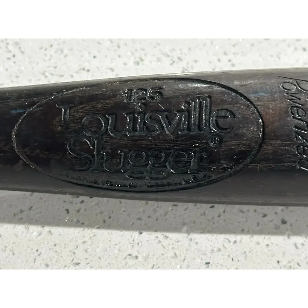 Rafael Ramírez ATLANTA BRAVES LOUISVILLE SLUGGER Game Baseball Bat 34.5" No COA - Picture 2 of 5